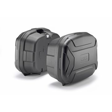 Paar Monokey-Seitenkoffer Givi TRK35BB 35L Trekker Lite Schwarz