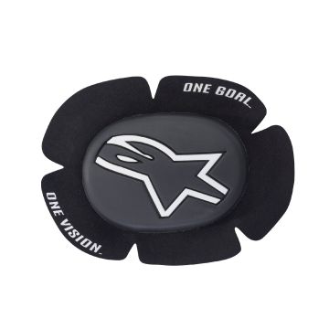 Alpinestars GP SPORT EVO KNEE SLIDER Black White