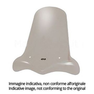 GIVI 446DT Parabrezza specifico trasparente 73 x 63 cm  YAMAHA X-MAX 125-250 / MBK Skicruiser 125