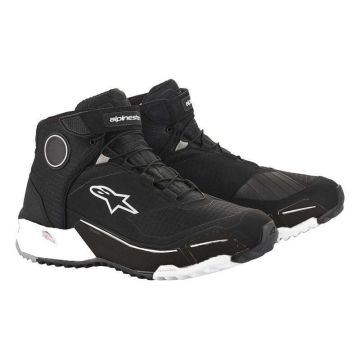 Alpinestars CR-X DRYSTAR Motorradschuhe Schwarz Weiß
