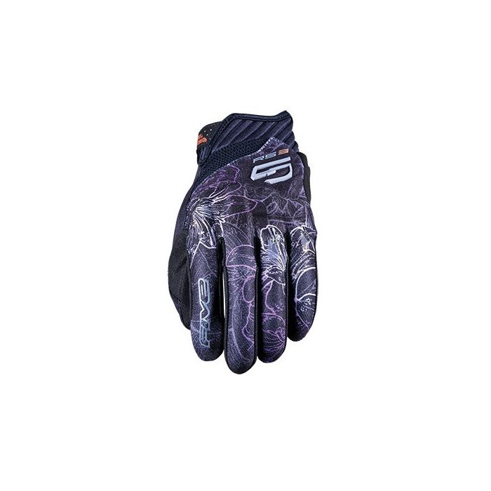 Five RS3 EVO Graphics Flower Boreal women motorcycle gloves