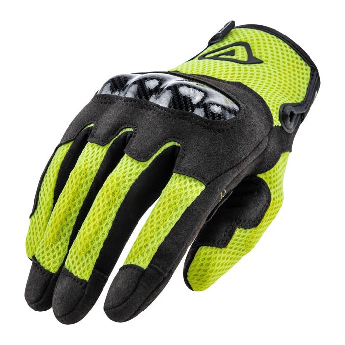 Acerbis RAMSEY MY VENTED CE summer gloves Black Yellow