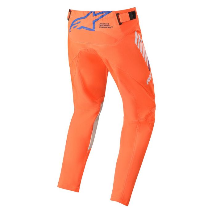 Alpinestars YOUTH RACER TECH kid cross pants Orange Fluo White Blue