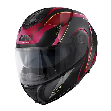 Modularhelm Givi X26 Square Bordeaux/Schwarz